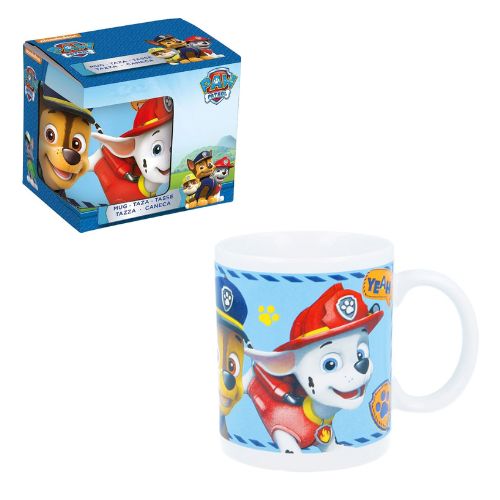 PAW PATROL – Boy Icons – Tazza in Ceramica 325ml (In confezione regalo xxcm)…x12…x24